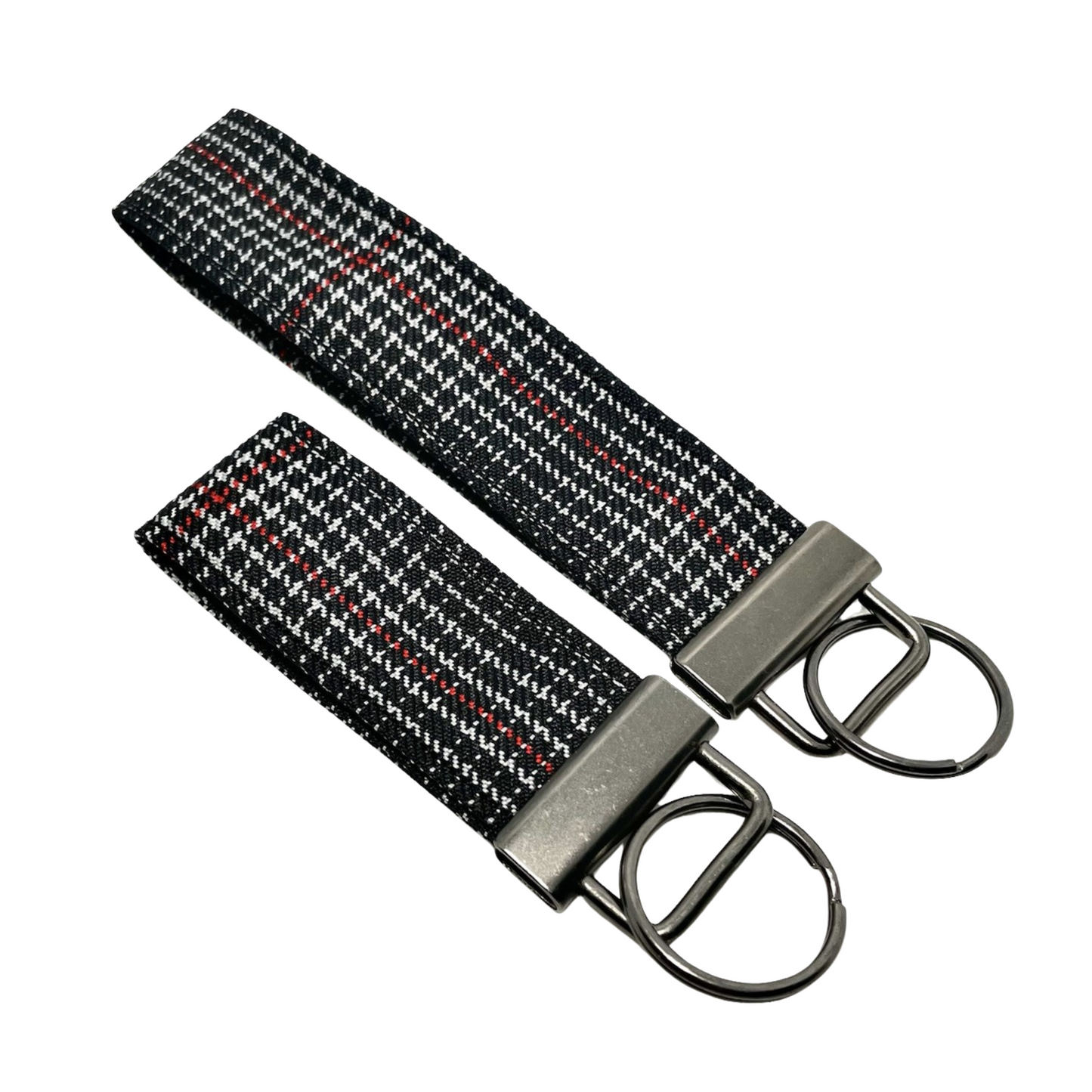 Plaid Keychain