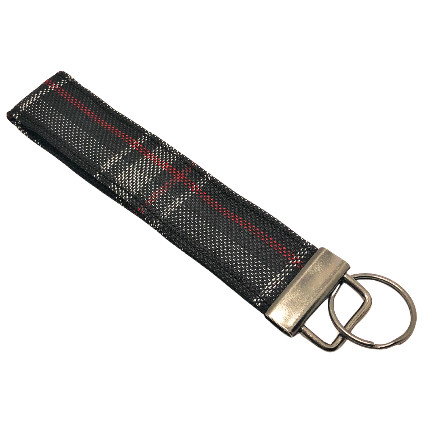 Plaid Keychain