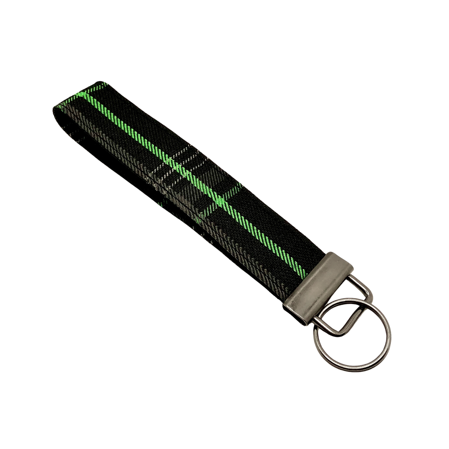 Plaid Keychain