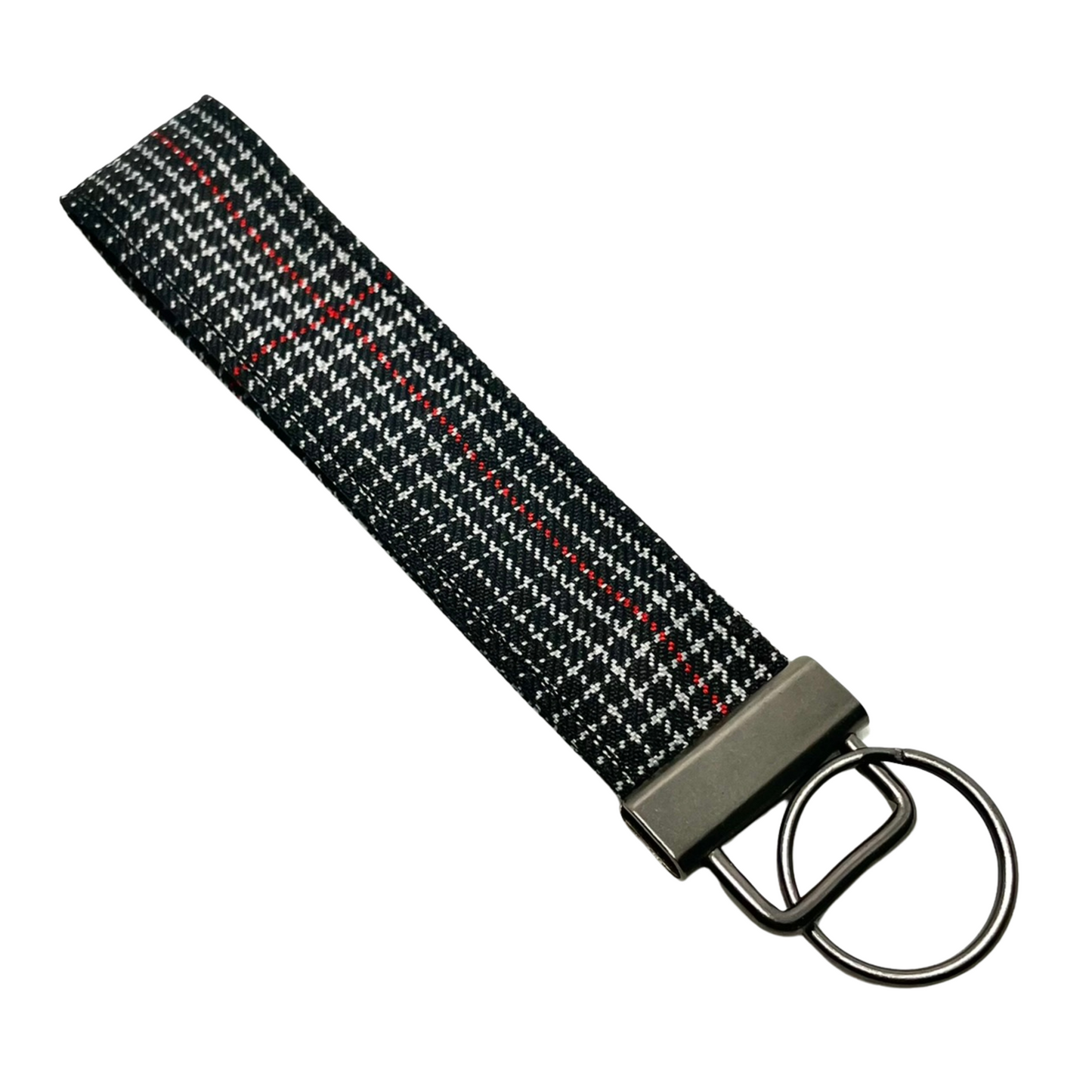 Plaid Keychain