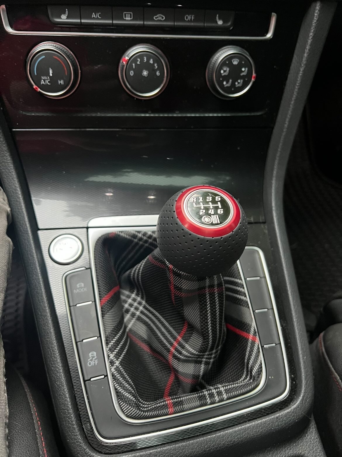 GTI Clark Plaid Shift Boot (MK7 Red Plaid)