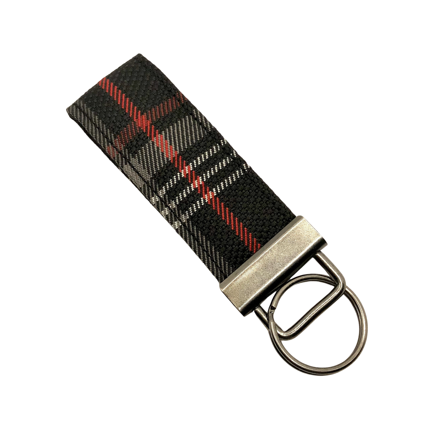 Plaid Keychain