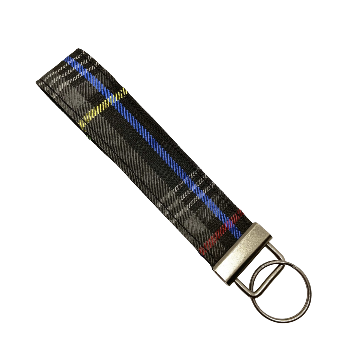 Plaid Keychain