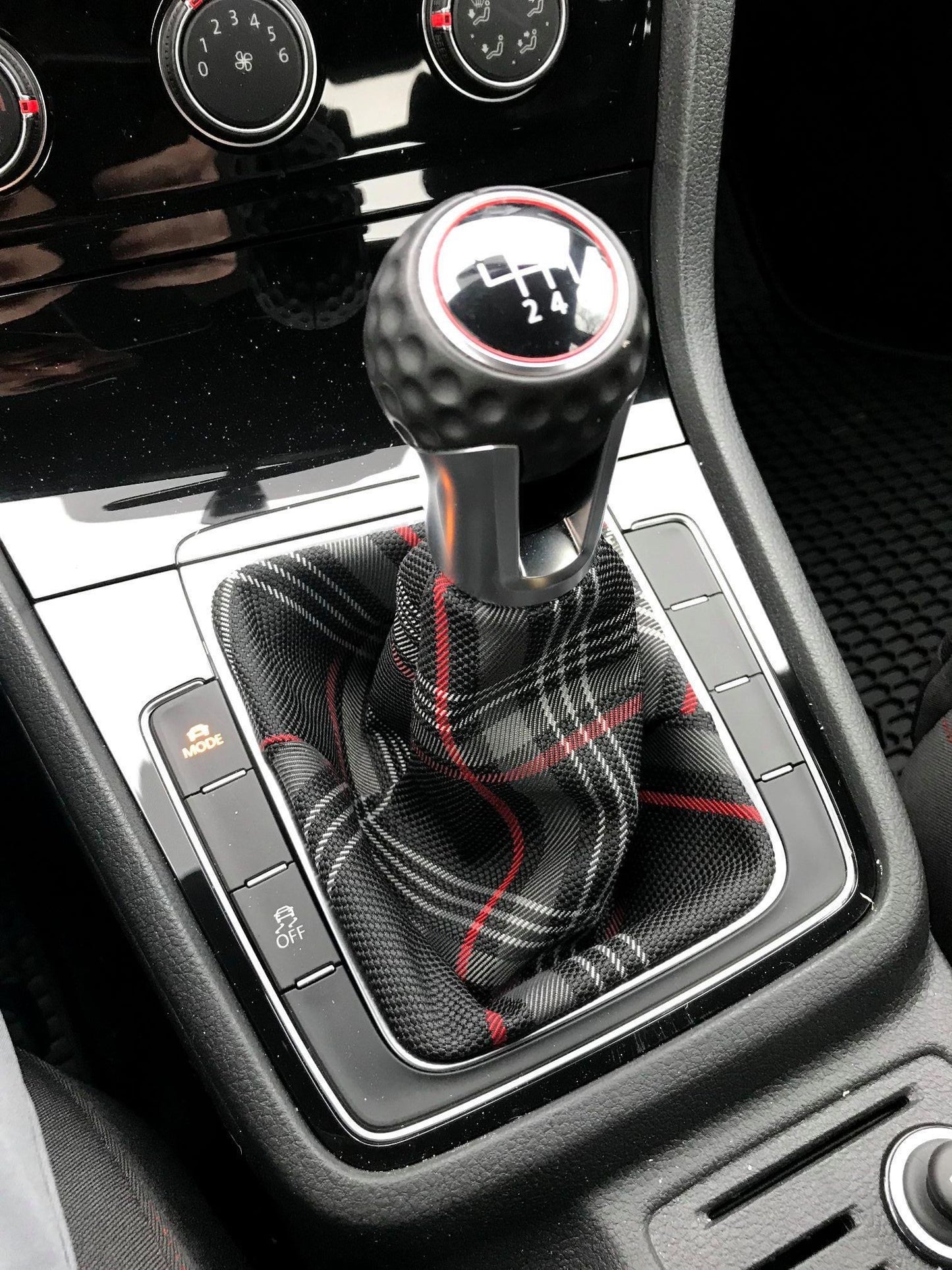 GTI Clark Plaid Shift Boot (MK7 Red Plaid)