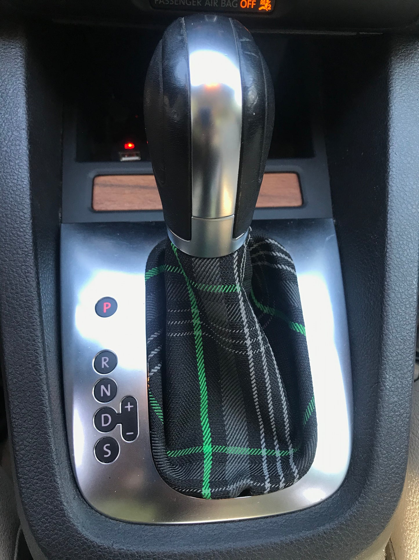 Green Clark Plaid Shift Boot