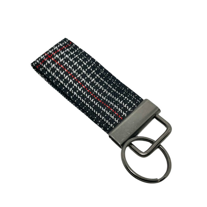 Plaid Keychain