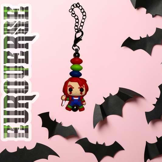 Chucky Dangly Cup Charm (GunMetal)