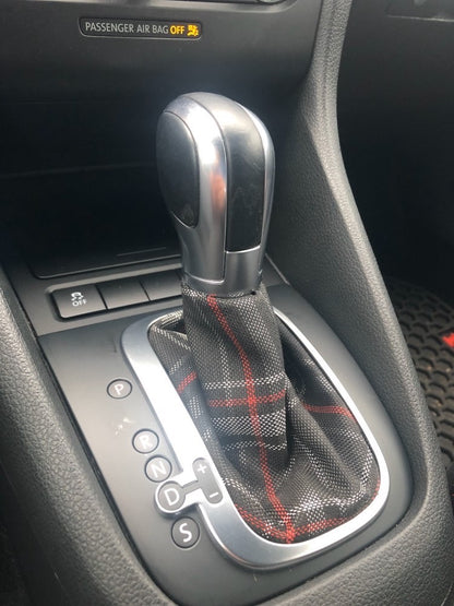 Jacky Plaid Shift Boot (MK6 Red Plaid)