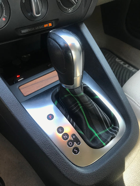 Green Clark Plaid Shift Boot