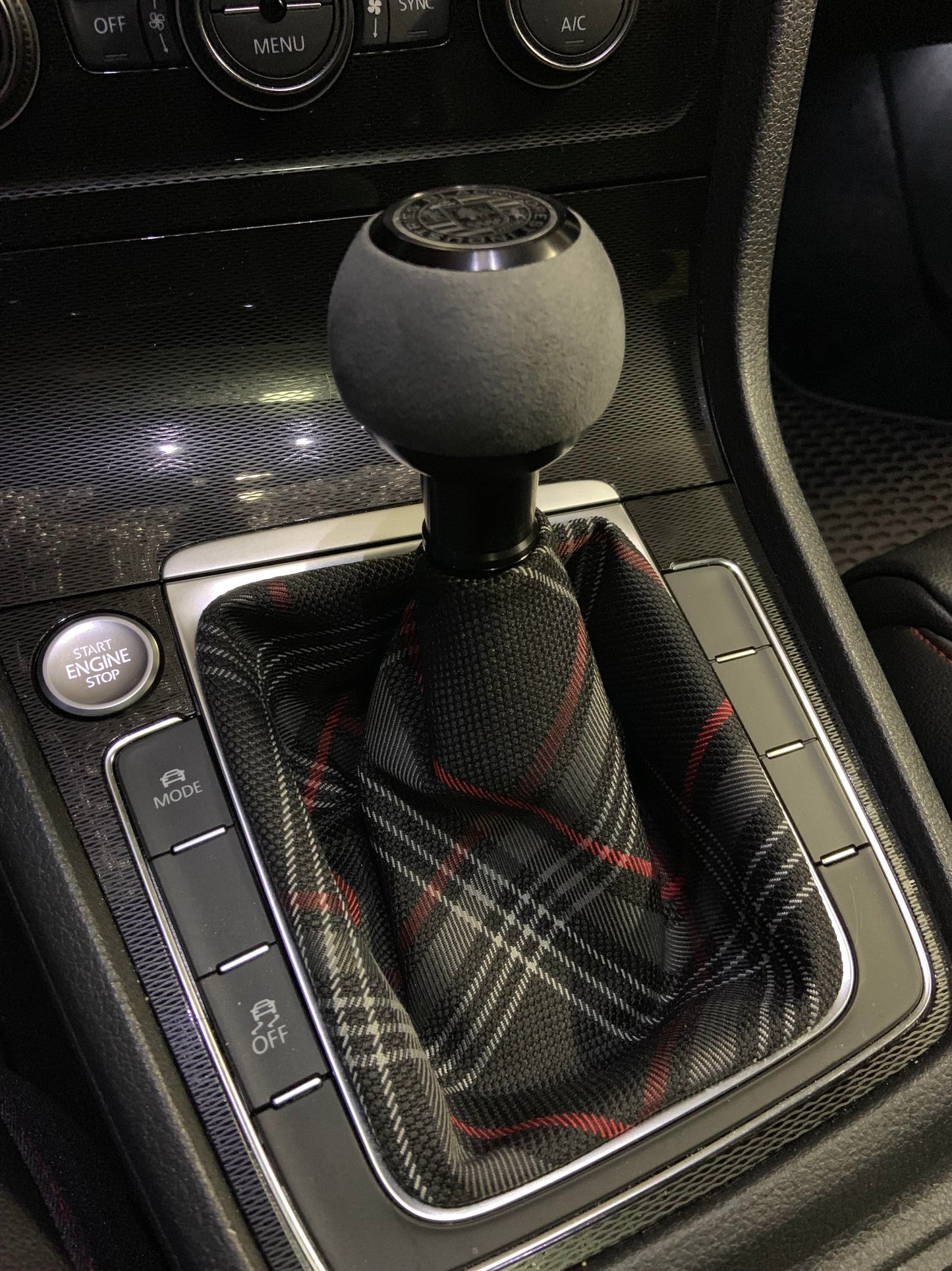 GTI Clark Plaid Shift Boot (MK7 Red Plaid)