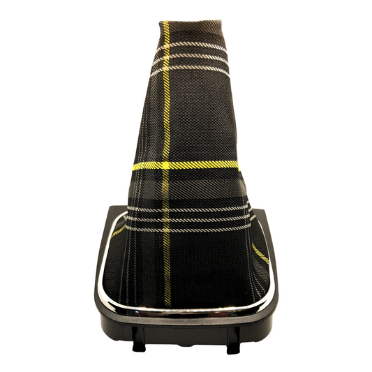 Yellow Clark Plaid Shift Boot