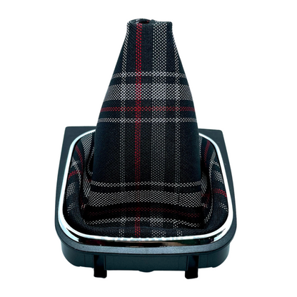 Jacky Plaid Shift Boot (MK6 Red Plaid)